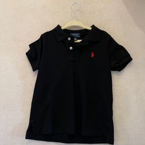 Kids Polo Black 3T